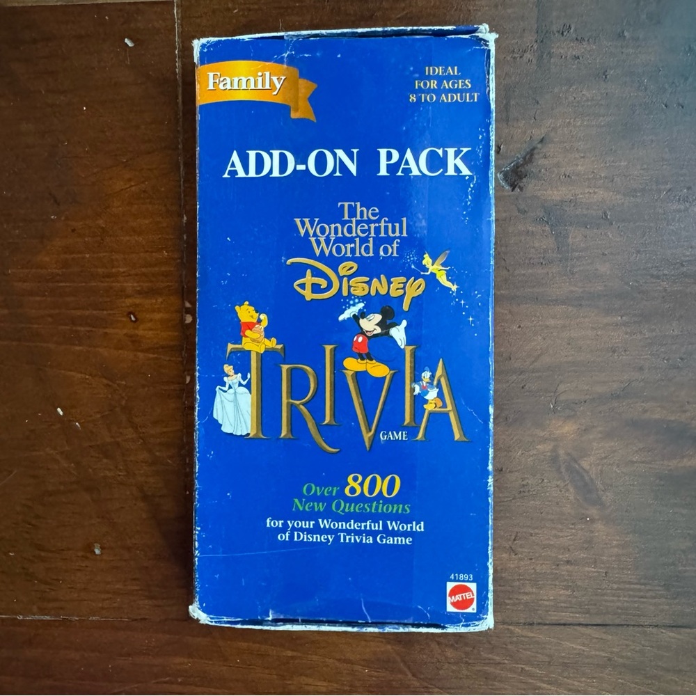 Disney Trivia Game Add-On Pack - Family